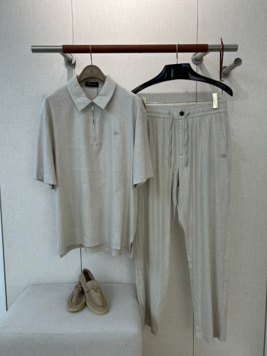 1:1 quality version Half-Zip Casual Polo Tee & Pants Set 3 colors 29111032