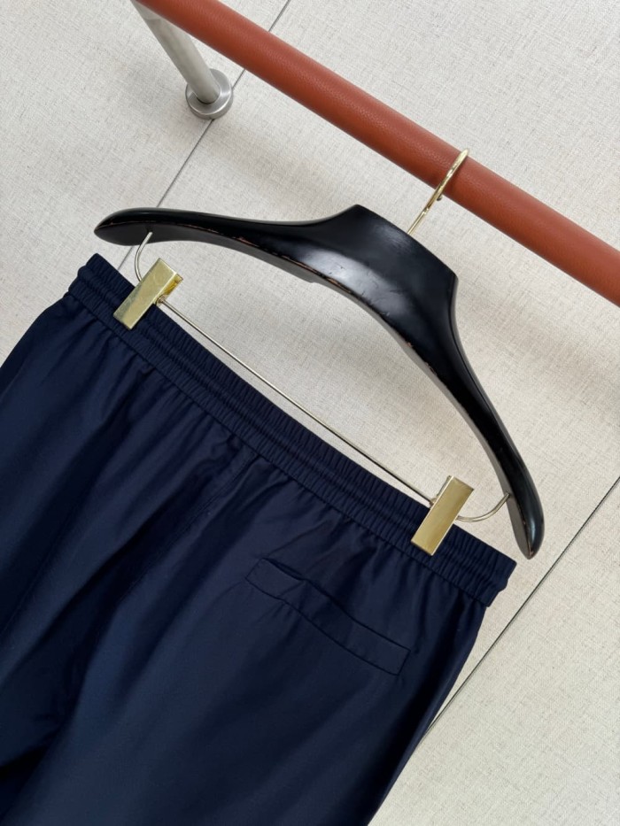 1:1 quality version Drawstring Brown Leather Buckle Embroidery Shorts 4 colors 29111027