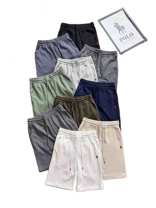 Black & Red Pony Embroidered Casual Sports Shorts 10 colors 29111776