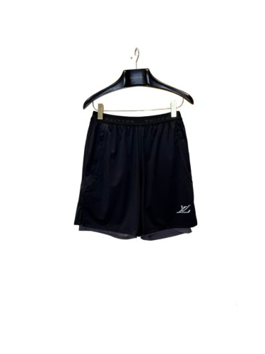 1:1 quality version Embossed Logo High Stretch Quick Dry Double Layer Sports Shorts 29114765