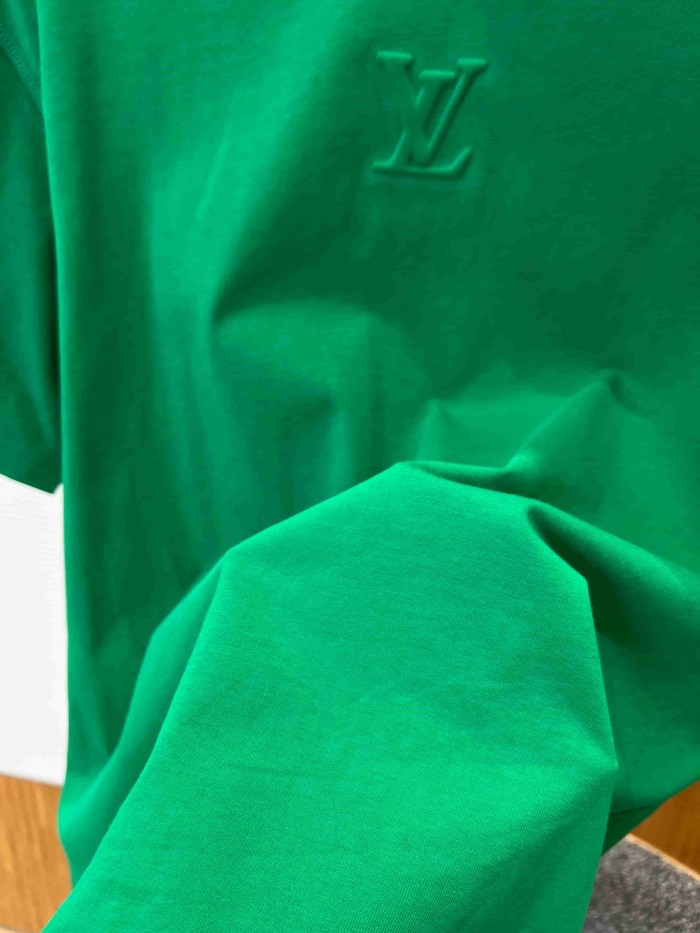 1:1 quality version Cotton Embossed Logo Short Sleeve T-shirt 11 colors 29114534