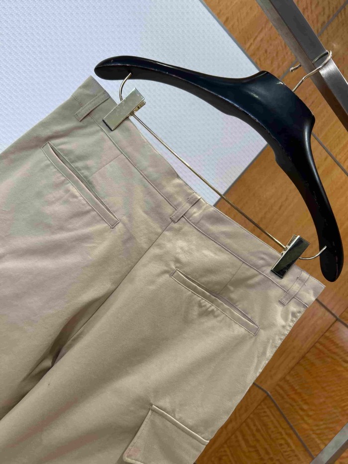 1:1 quality version Heavyweight Cotton Blend Embroidered Pocket Cargo Shorts 2 colors 29114961