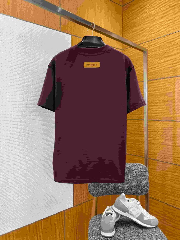 1:1 quality version Cotton Embossed Logo Short Sleeve T-shirt 11 colors 29114534