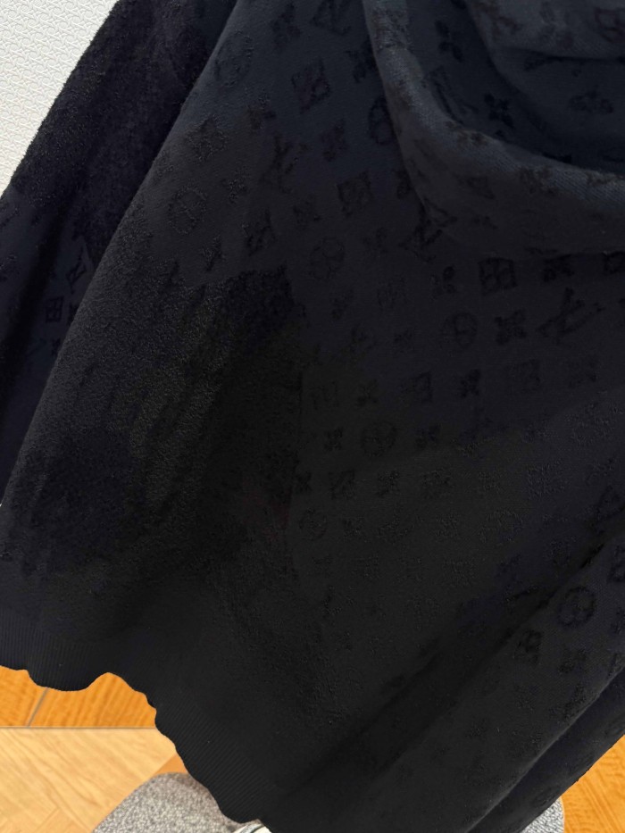 1:1 quality version Cotton Allover Print Drawstring Hoodie 29115124