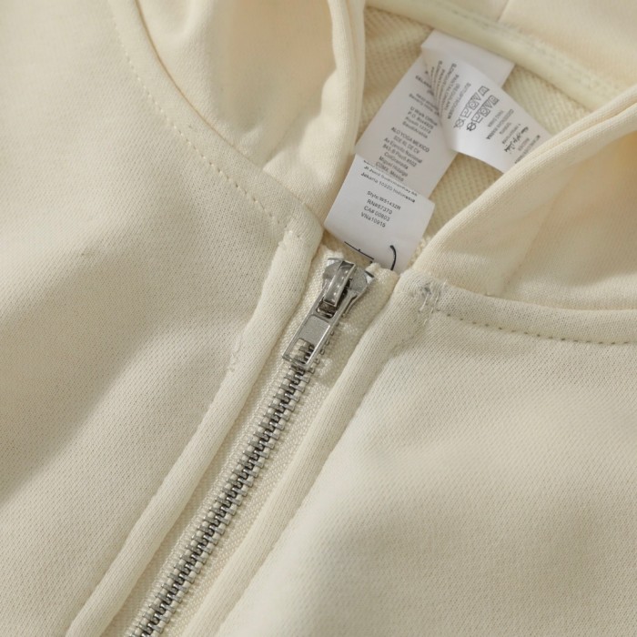 Loose Sports Cropped Zip-Up Hoodie 3 colors 29115034