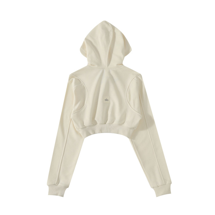 Loose Sports Cropped Zip-Up Hoodie 3 colors 29115034