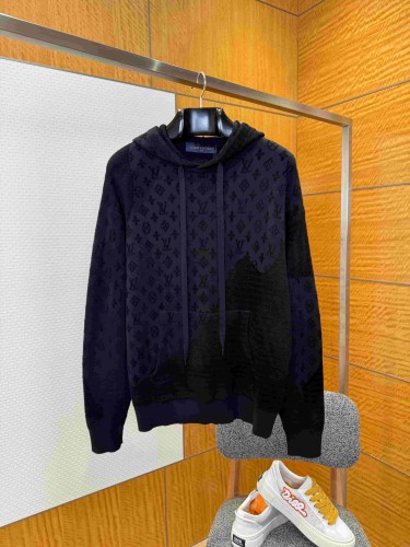 1:1 quality version Cotton Allover Print Drawstring Hoodie 29115124