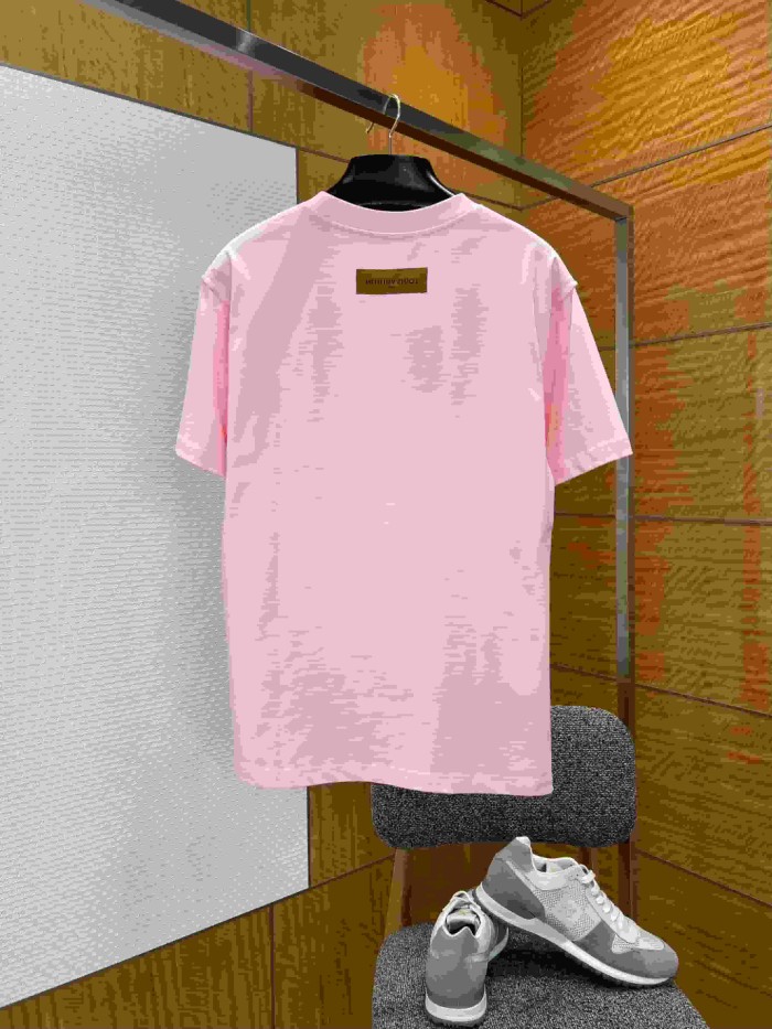 1:1 quality version Cotton Embossed Logo Short Sleeve T-shirt 11 colors 29114534