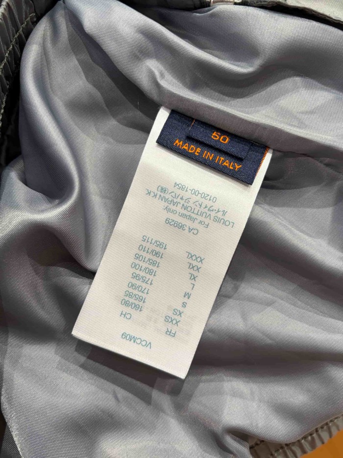 1:1 quality version Nylon Allover Jacquard Hidden Print Drawstring Hooded Jacket 2 colors 29115024