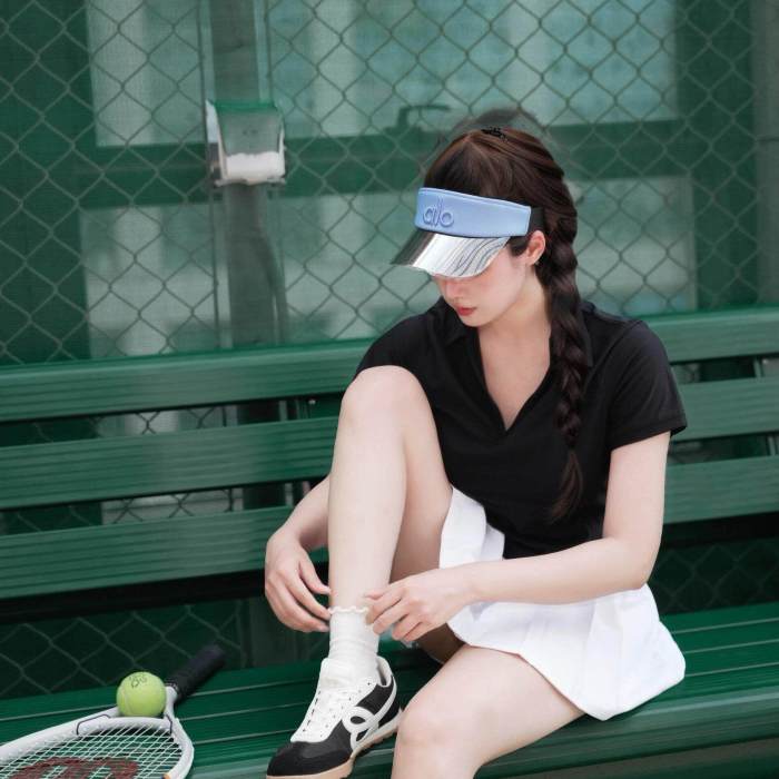Towel Sweatband Embroidered Letter Visor Tennis Sun Hat 7 colors 29114990