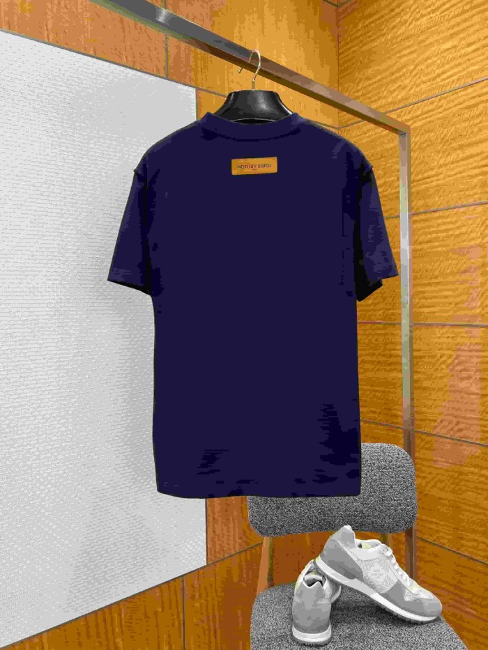 1:1 quality version Cotton Embossed Logo Short Sleeve T-shirt 11 colors 29114534