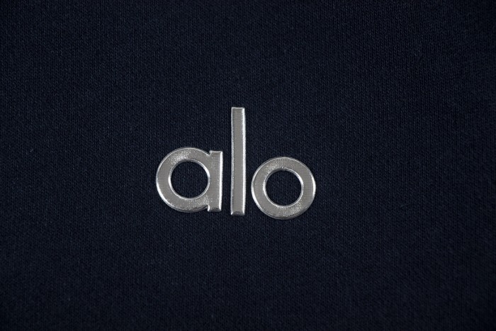Metal Logo On Chest Solid Color Hoodie 5 colors 29115035