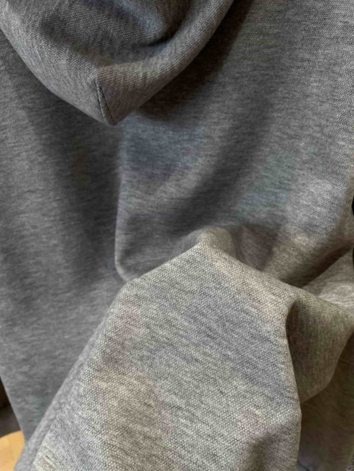 1:1 quality version Heavyweight Fleece Cotton Blend Embroidered Leather Patch Hoodie 29115114