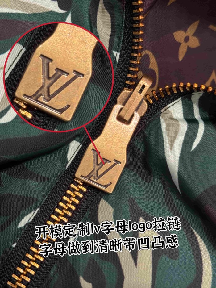 1:1 quality version Double-Sided Allover Floral Camo Print Windproof Jacket 29114526