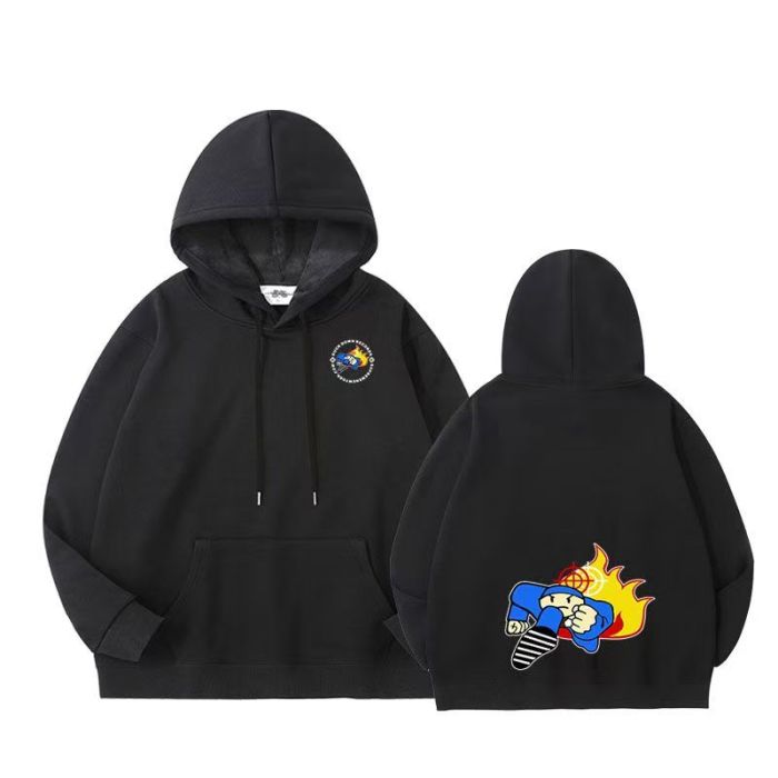 Cartoon Character Print Sweatshirt Hoodie 2 colors 25254886