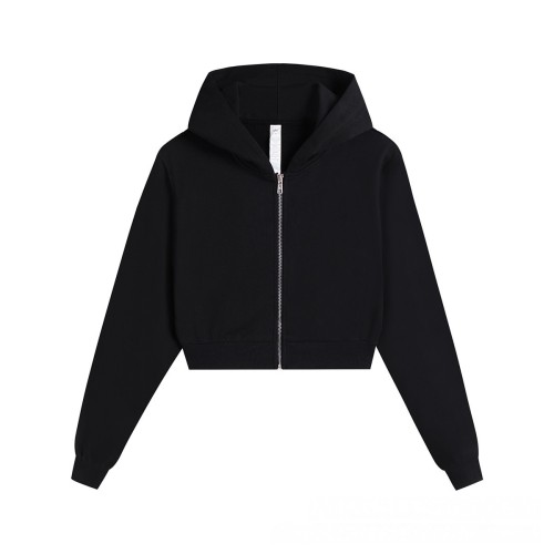 Loose Sports Cropped Zip-Up Hoodie 3 colors 29115034