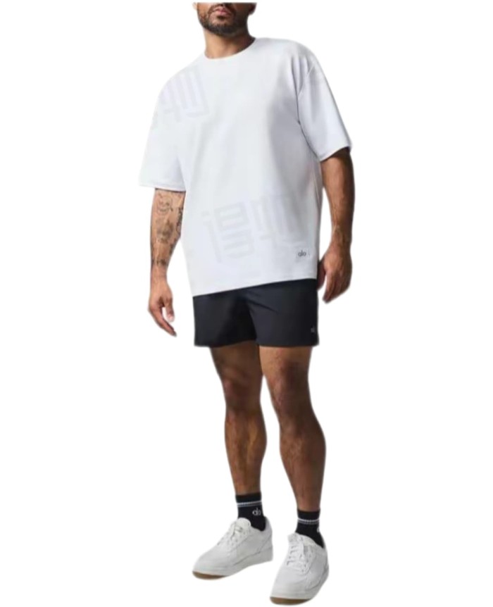 Logo At Hem Loose Crew Neck Tee 2 colors 29115032