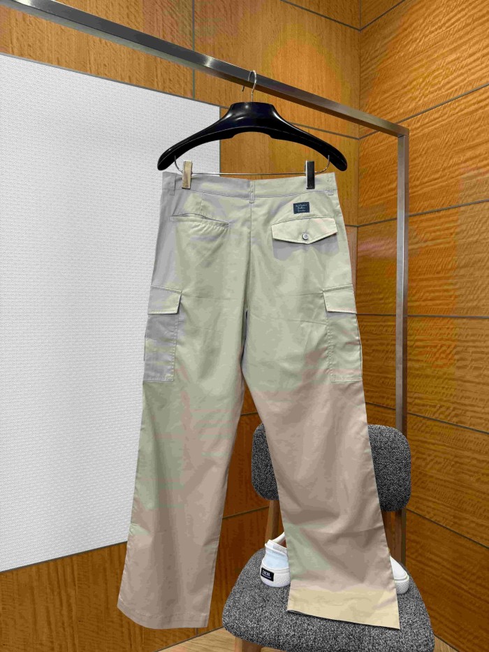 1:1 quality version Cargo Style Multi-Pocket Embroidered Casual Pants 2 colors 29114872