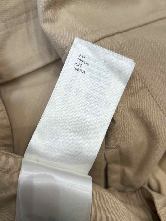 1:1 quality version Cotton Twill Embroidered Logo Pocket Cargo Casual Pants 29114985