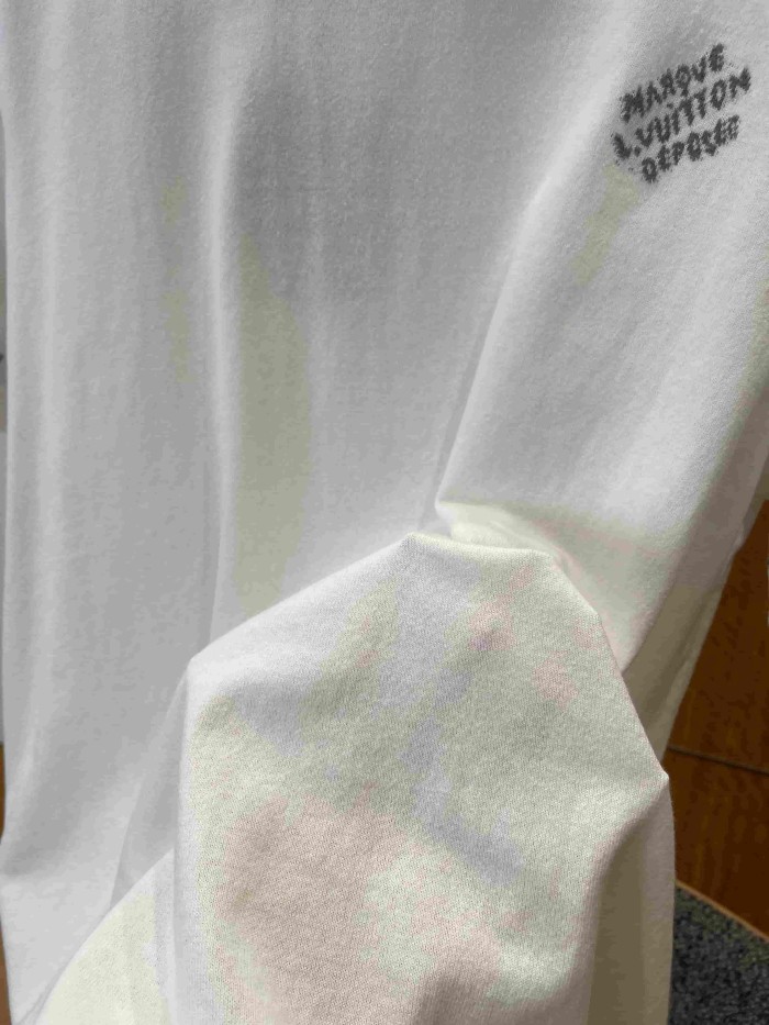 1:1 quality version Combed Cotton Jacquard Logo Webbing Short Sleeve T-shirt 2 colors 29114945
