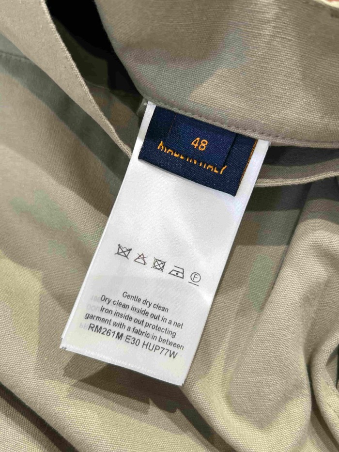 1:1 quality version Heavyweight Cotton Blend Embroidered Pocket Cargo Shorts 2 colors 29114961