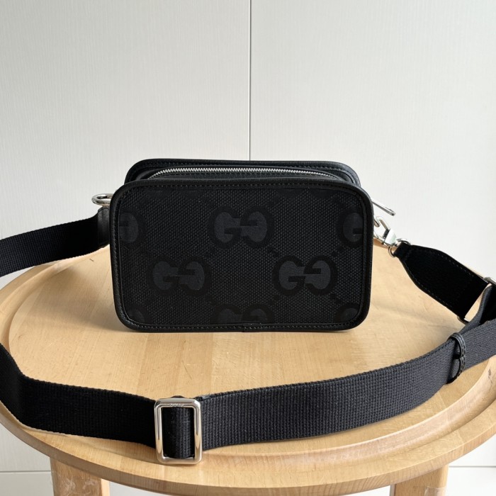 1:1 qualituy verson GG Print Circle Logo Small Camera Bag Crossbody Shoulder Bag For Men 2 colors 29116359