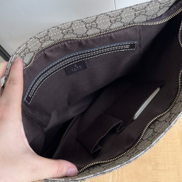 GG Supreme Document Crossbody Bag Large Shoulder Messenger Bag 2 colors 29116368