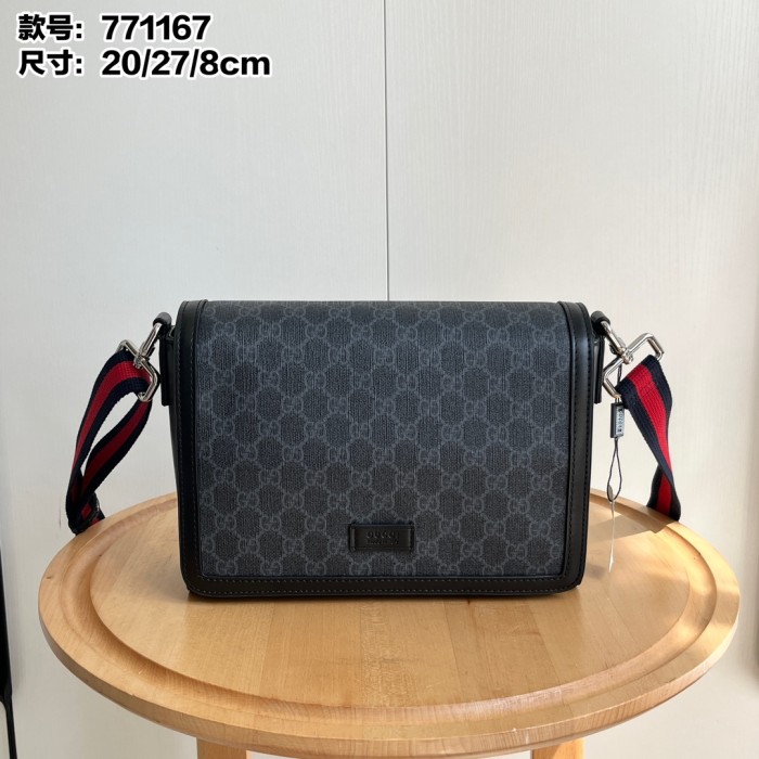 Supreme Dark Canvas Flap Crossbody Bag Web Strap Messenger Bag 3 colors 29116396