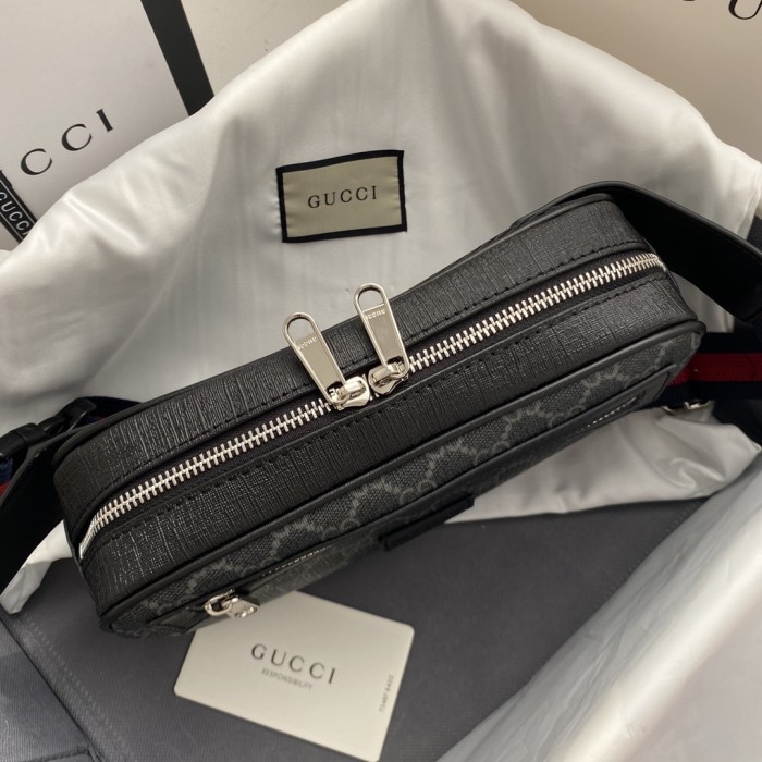 GG Supreme Canvas Double Zip Waist Bag 2 colors 29116487