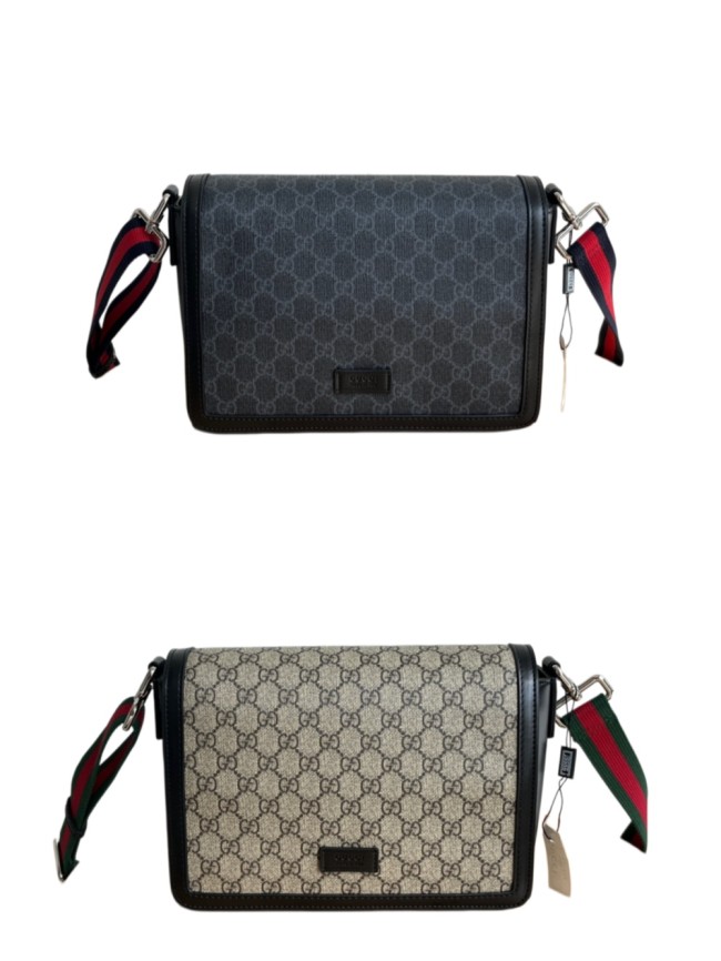 Supreme Dark Canvas Flap Crossbody Bag Web Strap Messenger Bag 3 colors 29116396
