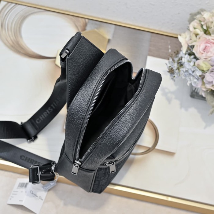Front Zip Pocket Casual Everyday Sling Shoulder Bag 2 colors 29116549