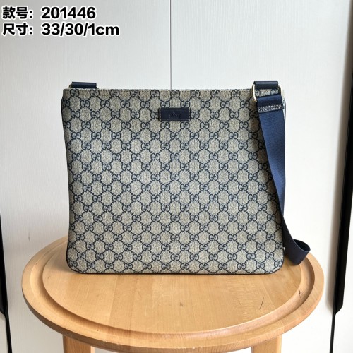 GG Supreme Document Crossbody Bag Large Shoulder Messenger Bag 2 colors 29116368