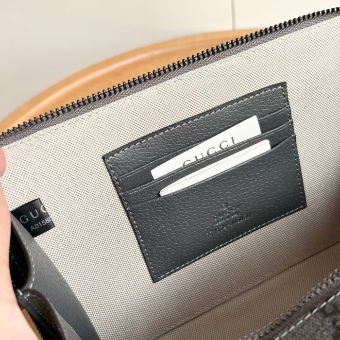 GG Supreme Dark Canvas Rectangular Zip Box Bag 3 colors 29116418
