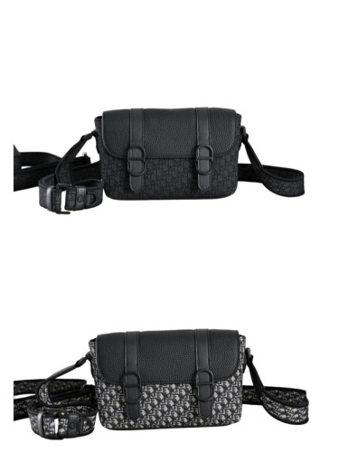 Leather Embroidered Men's Flap Messenger Crossbody Shoulder Bag 2 colors 29116495