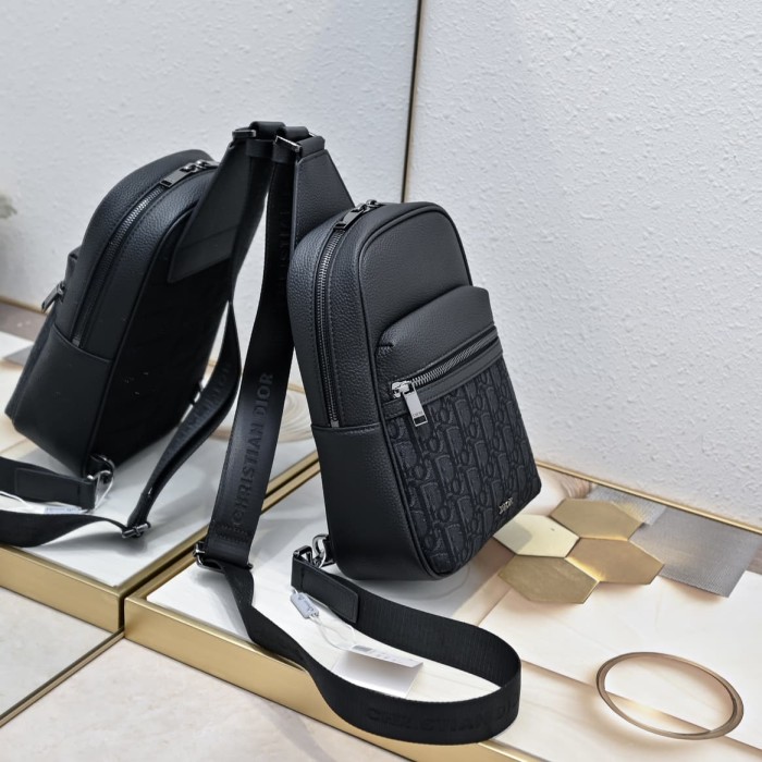 Front Zip Pocket Casual Everyday Sling Shoulder Bag 2 colors 29116549