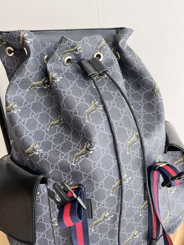 GG Supreme Tiger Print Drawstring Backpack 2 colors 29116480