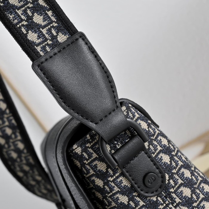 Leather Embroidered Men's Flap Messenger Crossbody Shoulder Bag 2 colors 29116495
