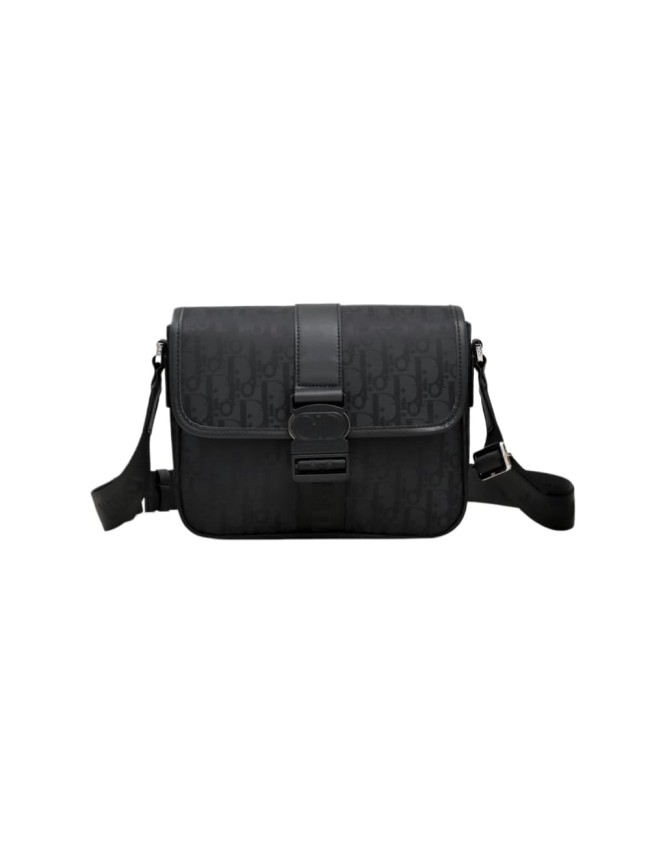 Oblique Buckle Flap Buckle Flap Adjustable Strap Saddle Crossbody Bag 29116578