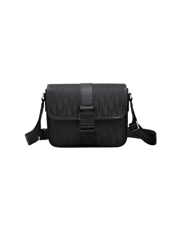 Oblique Buckle Flap Buckle Flap Adjustable Strap Saddle Crossbody Bag 29116578
