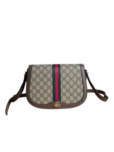 GG Supreme Canvas Curved Saddle Crossbody Bag 29116402