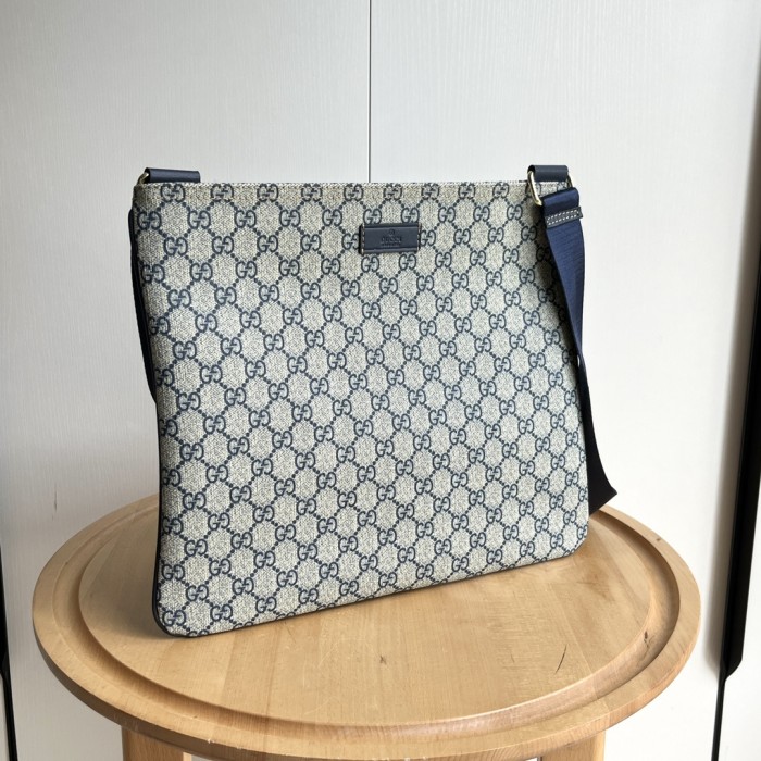 GG Supreme Document Crossbody Bag Large Shoulder Messenger Bag 2 colors 29116368