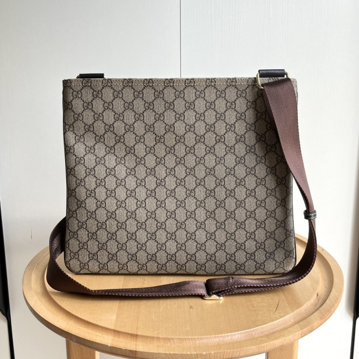GG Supreme Document Crossbody Bag Large Shoulder Messenger Bag 2 colors 29116368
