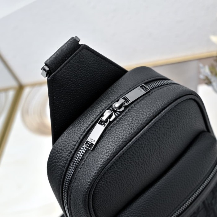 Front Zip Pocket Casual Everyday Sling Shoulder Bag 2 colors 29116549
