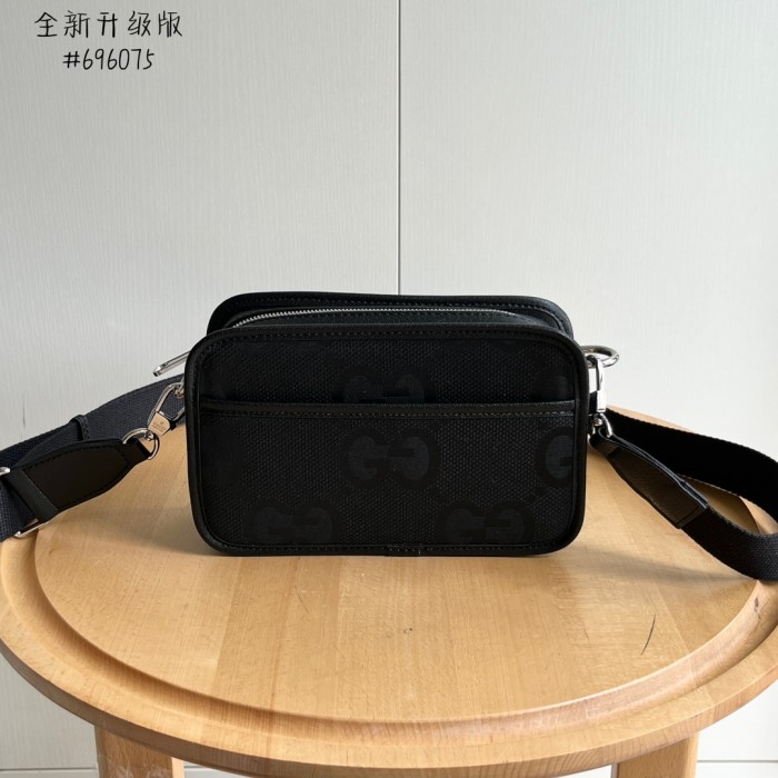 1:1 qualituy verson GG Print Circle Logo Small Camera Bag Crossbody Shoulder Bag For Men 2 colors 29116359