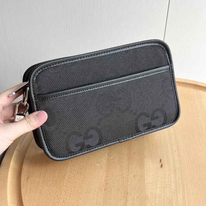 1:1 qualituy verson GG Print Circle Logo Small Camera Bag Crossbody Shoulder Bag For Men 2 colors 29116359