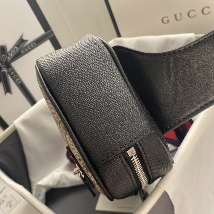 GG Supreme Canvas Double Zip Waist Bag 2 colors 29116487