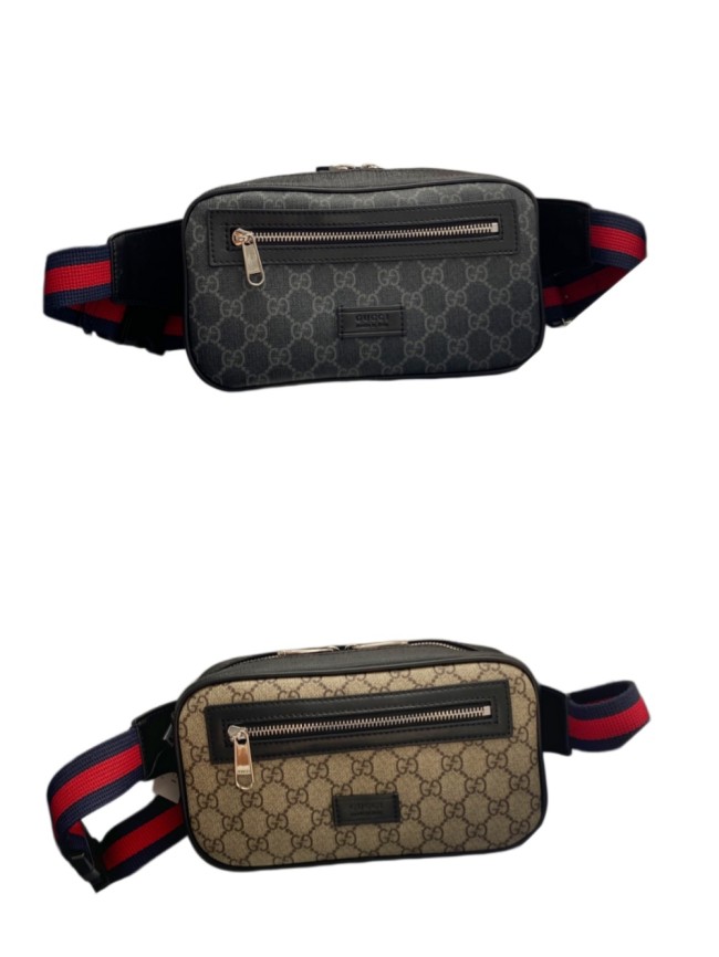 GG Supreme Canvas Double Zip Waist Bag 2 colors 29116487