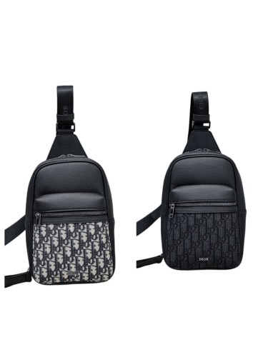 Front Zip Pocket Casual Everyday Sling Shoulder Bag 2 colors 29116549