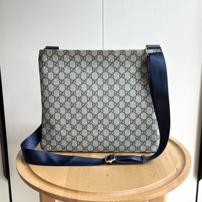 GG Supreme Document Crossbody Bag Large Shoulder Messenger Bag 2 colors 29116368
