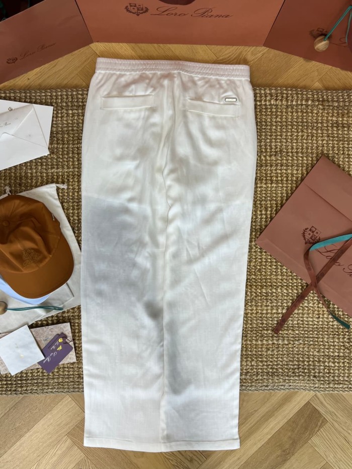 1:1 quality version Linen Blend Casual Pants 5 colors 29111030
